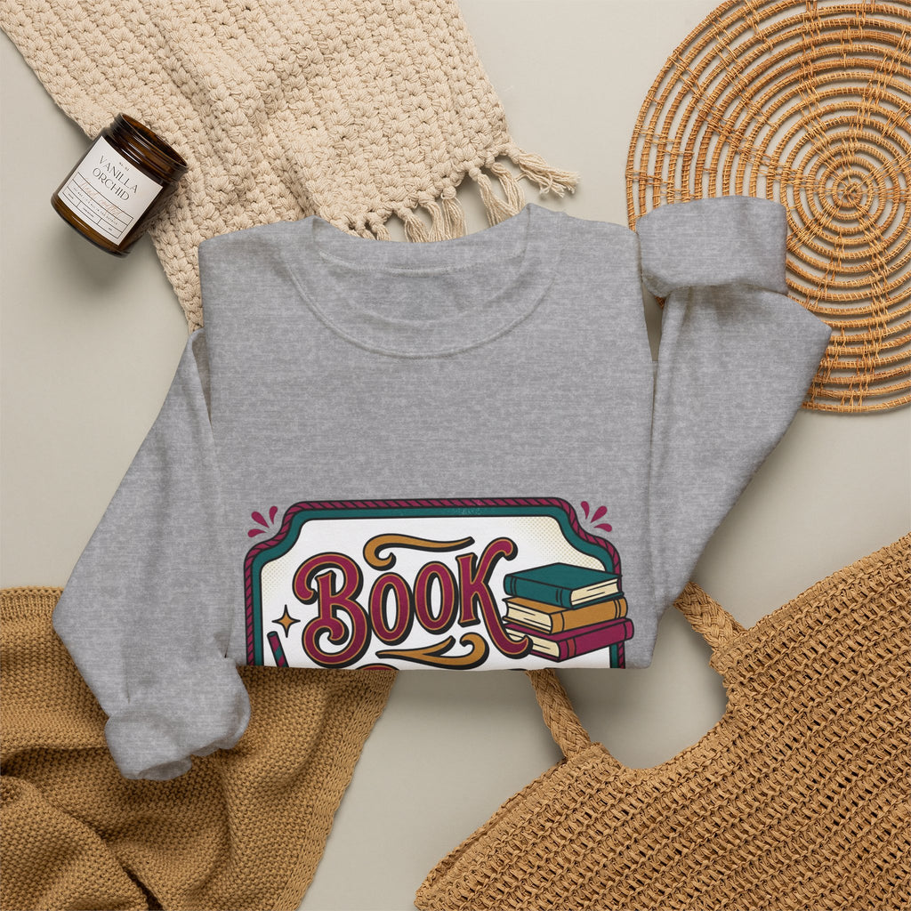 Book Baddie Crewneck Sweatshirt | BookTok, Bookish Summer Aesthetic