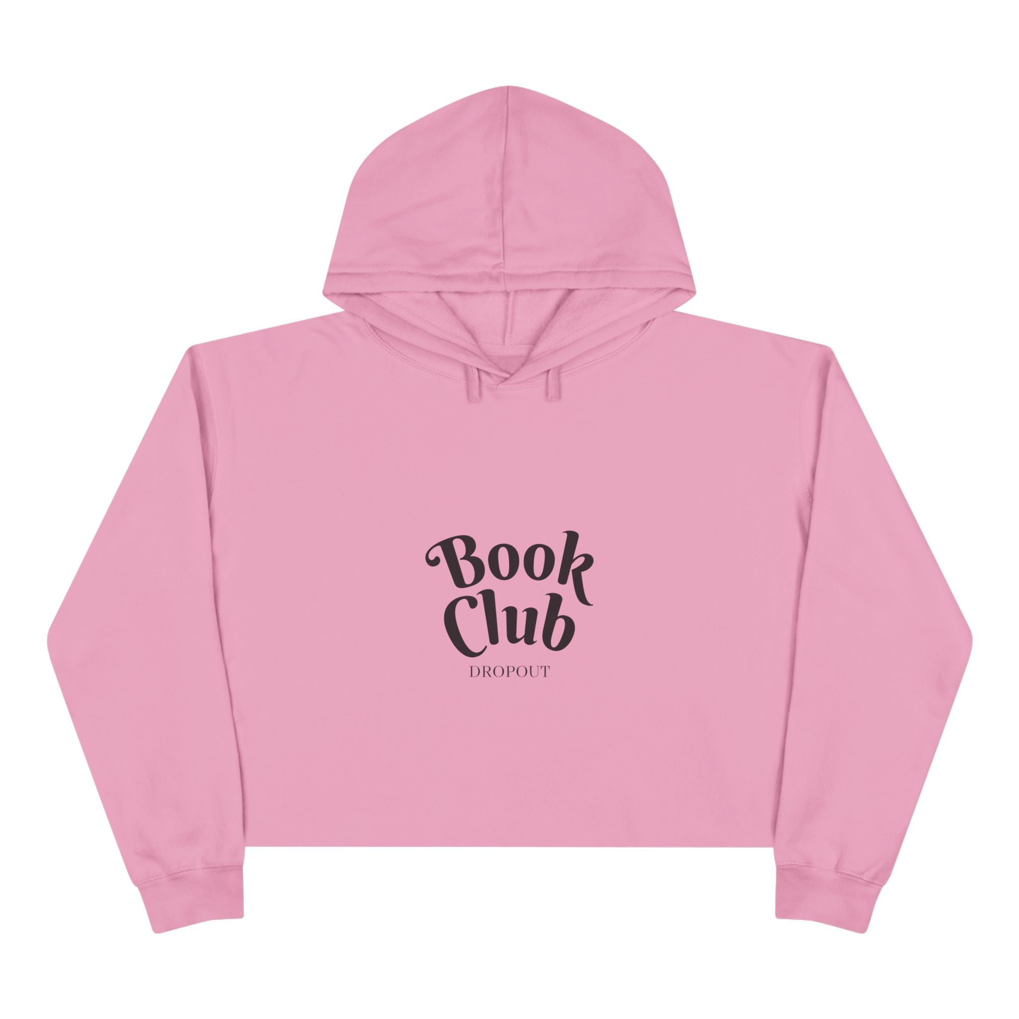 Book Club DropOut Cropped Hoodie