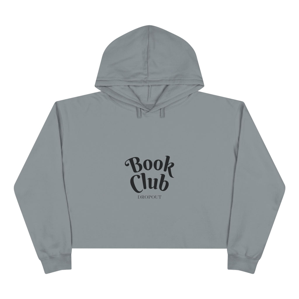 Book Club DropOut Cropped Hoodie