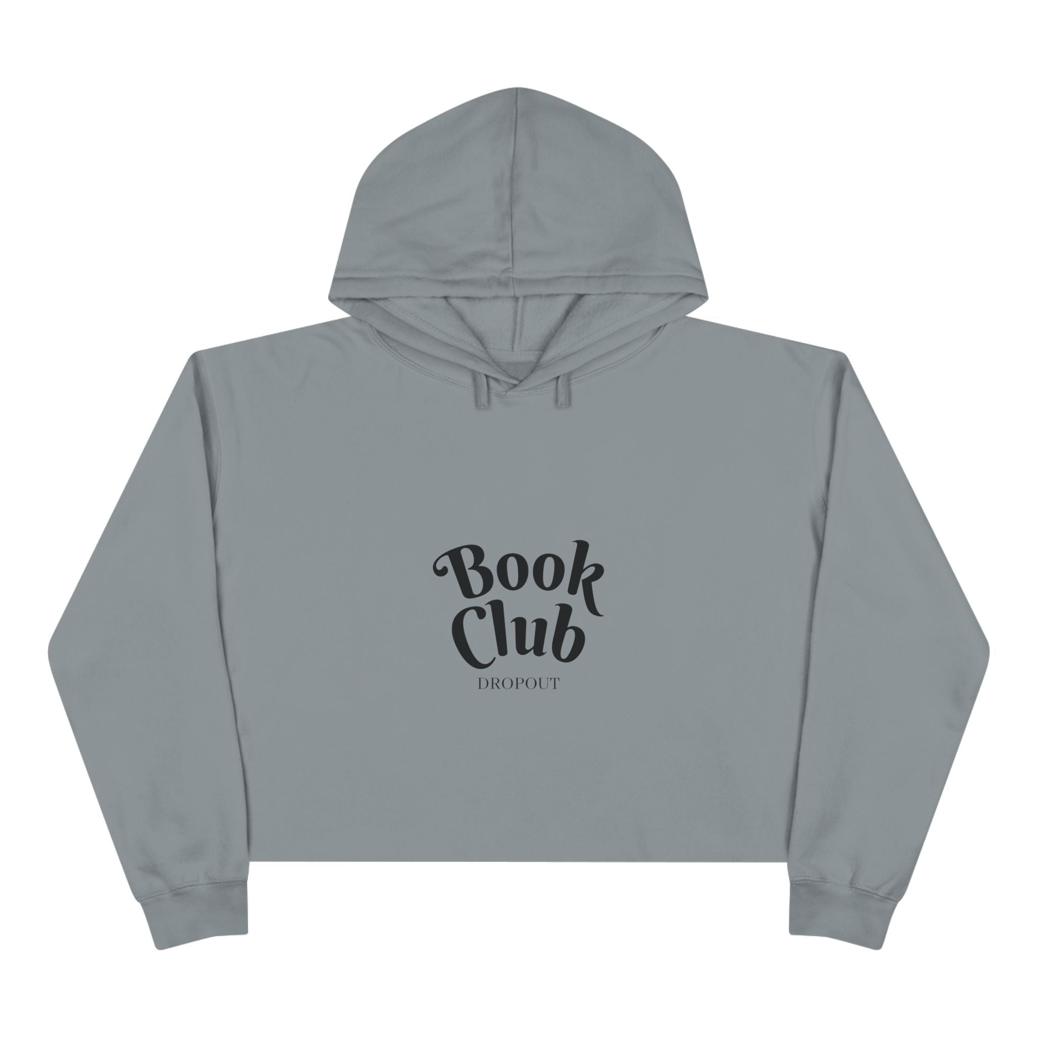 Book Club DropOut Cropped Hoodie