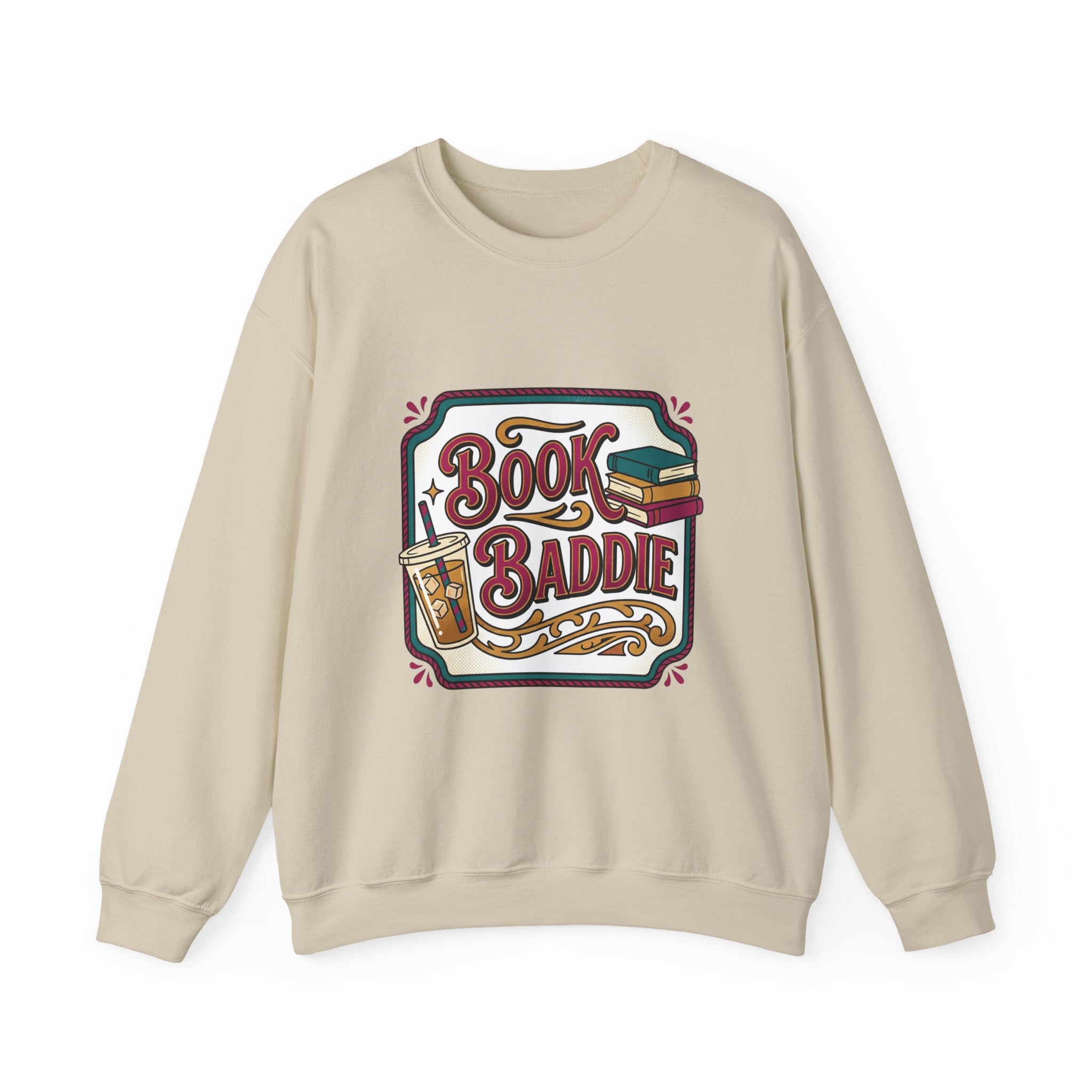 Book Baddie Crewneck Sweatshirt | BookTok, Bookish Summer Aesthetic