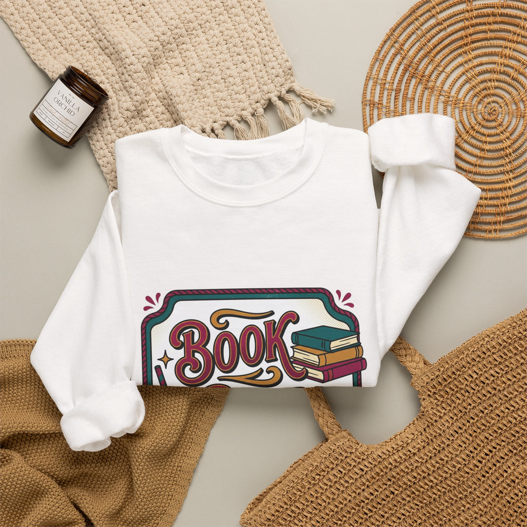 Book Baddie Crewneck Sweatshirt | BookTok, Bookish Summer Aesthetic