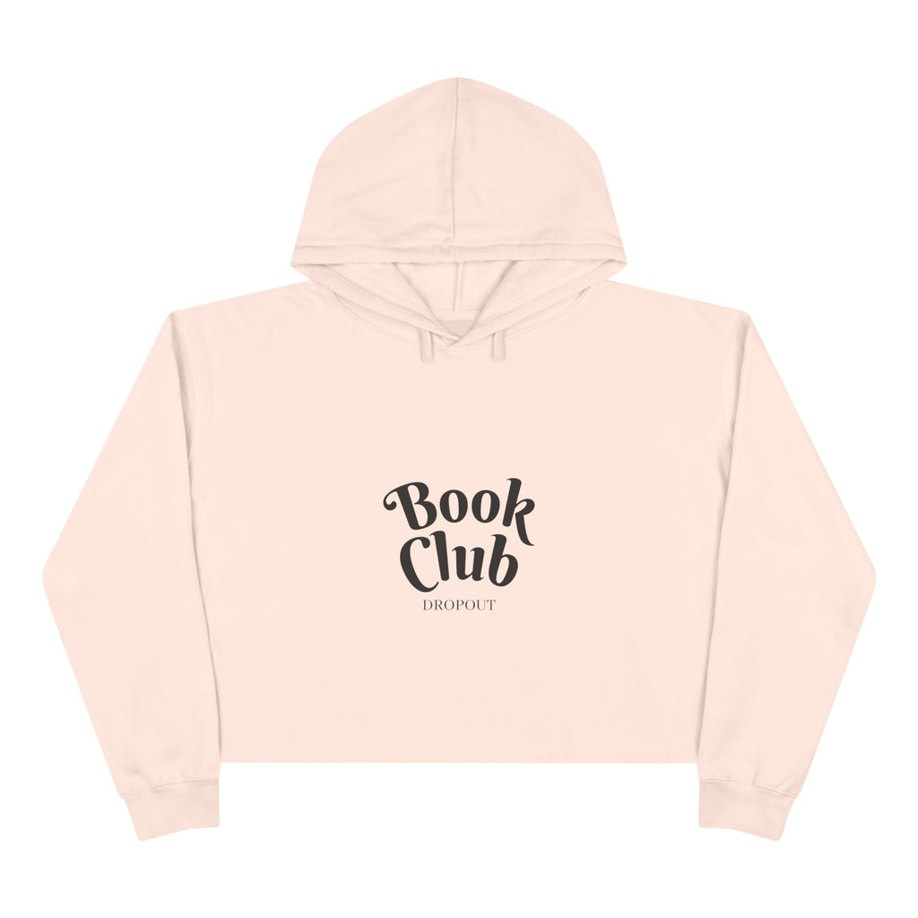 Book Club DropOut Cropped Hoodie
