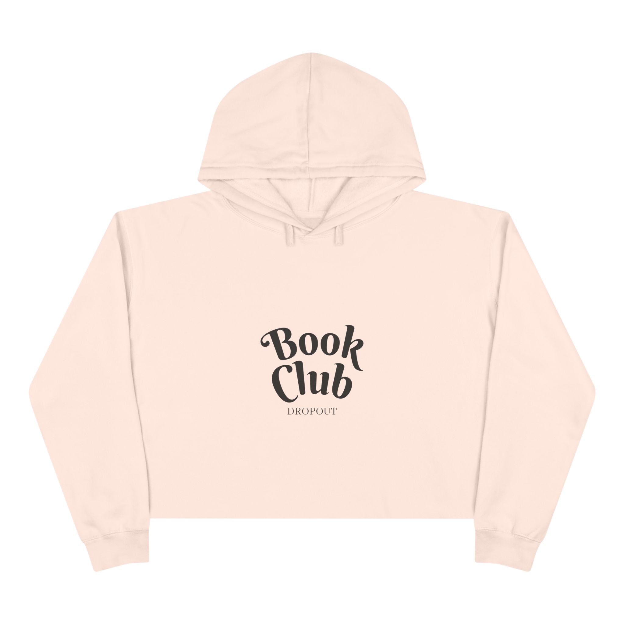 Book Club DropOut Cropped Hoodie