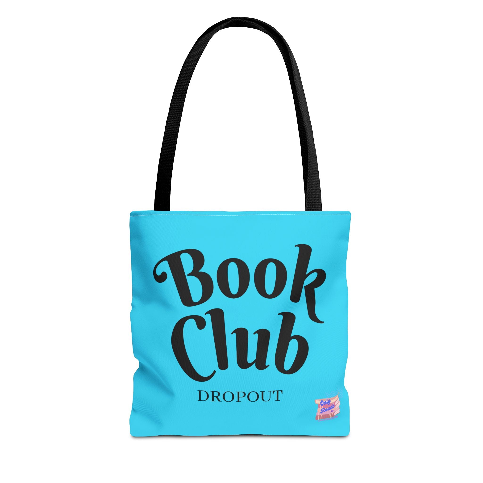 Book Club Dropout Tote Bag — Blue