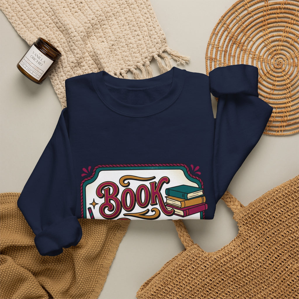 Book Baddie Crewneck Sweatshirt | BookTok, Bookish Summer Aesthetic