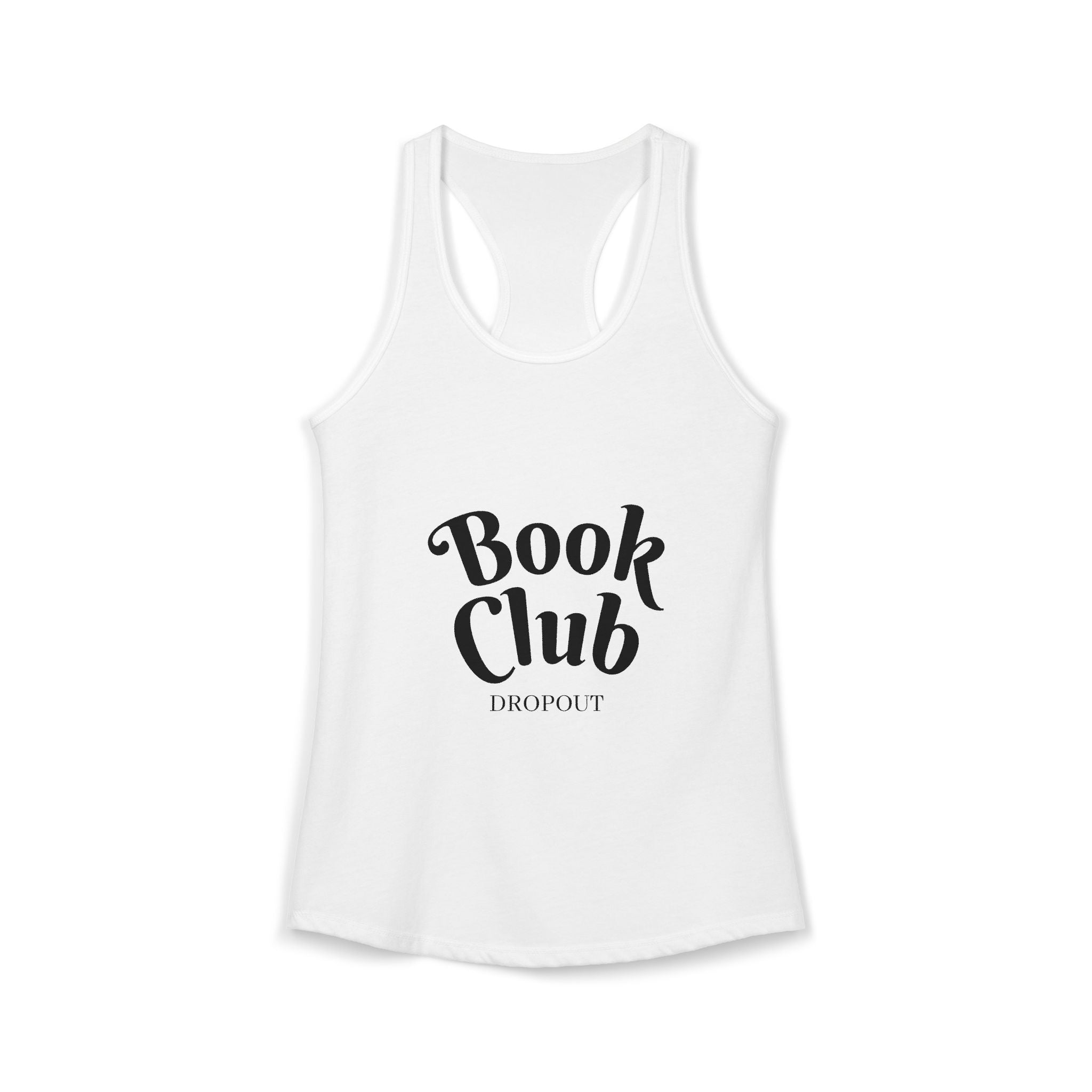 Book Club DropOut Racerback Tank
