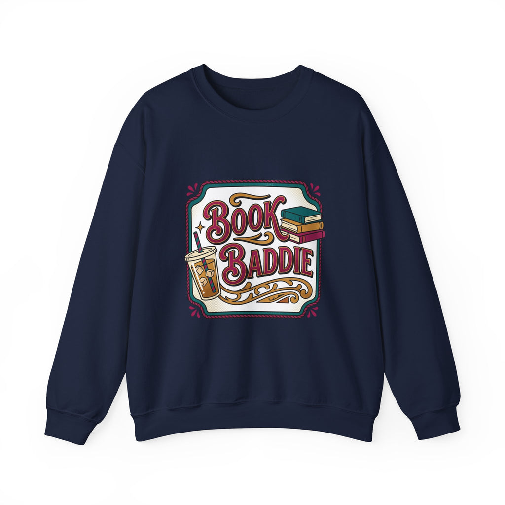 Book Baddie Crewneck Sweatshirt | BookTok, Bookish Summer Aesthetic