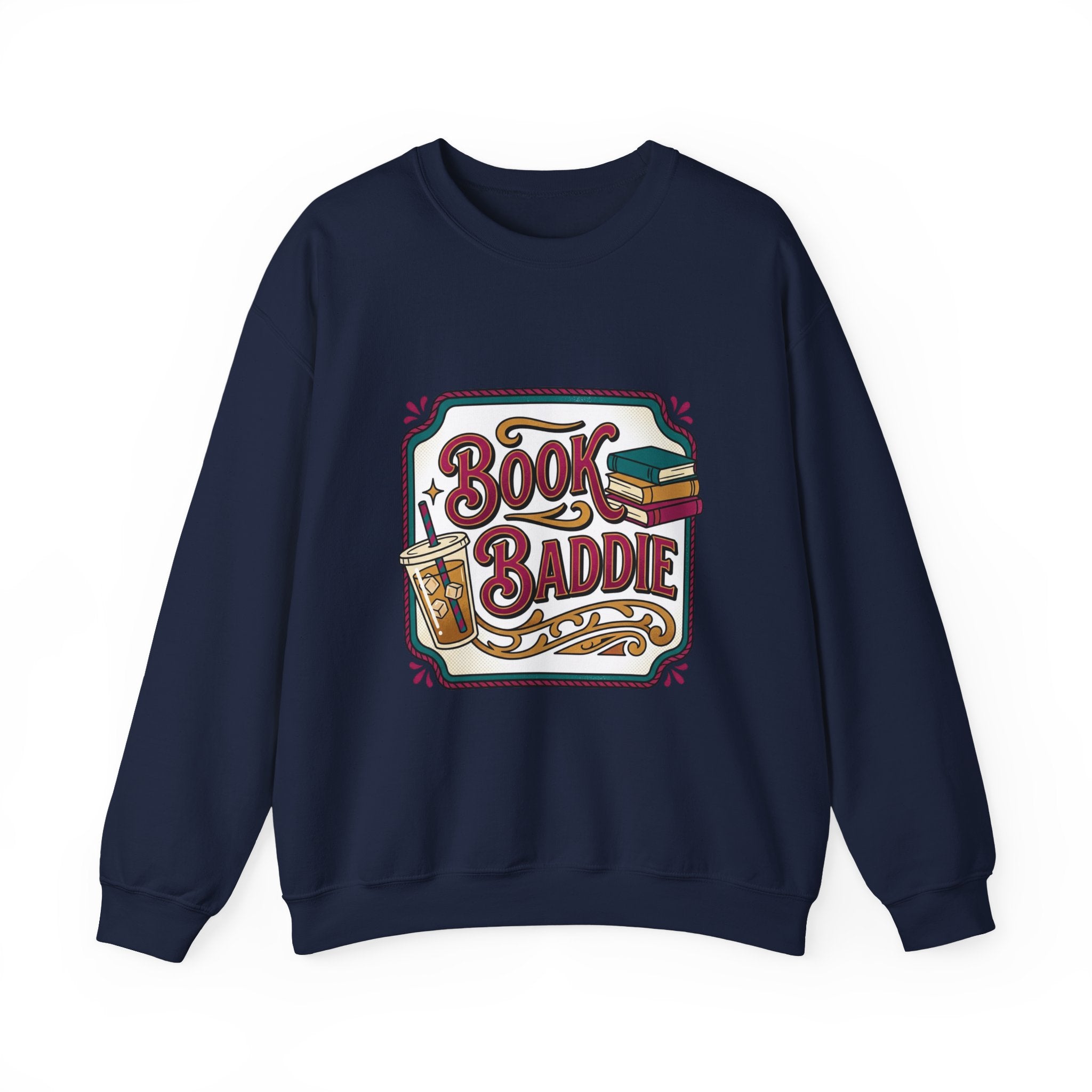 Book Baddie Crewneck Sweatshirt | BookTok, Bookish Summer Aesthetic