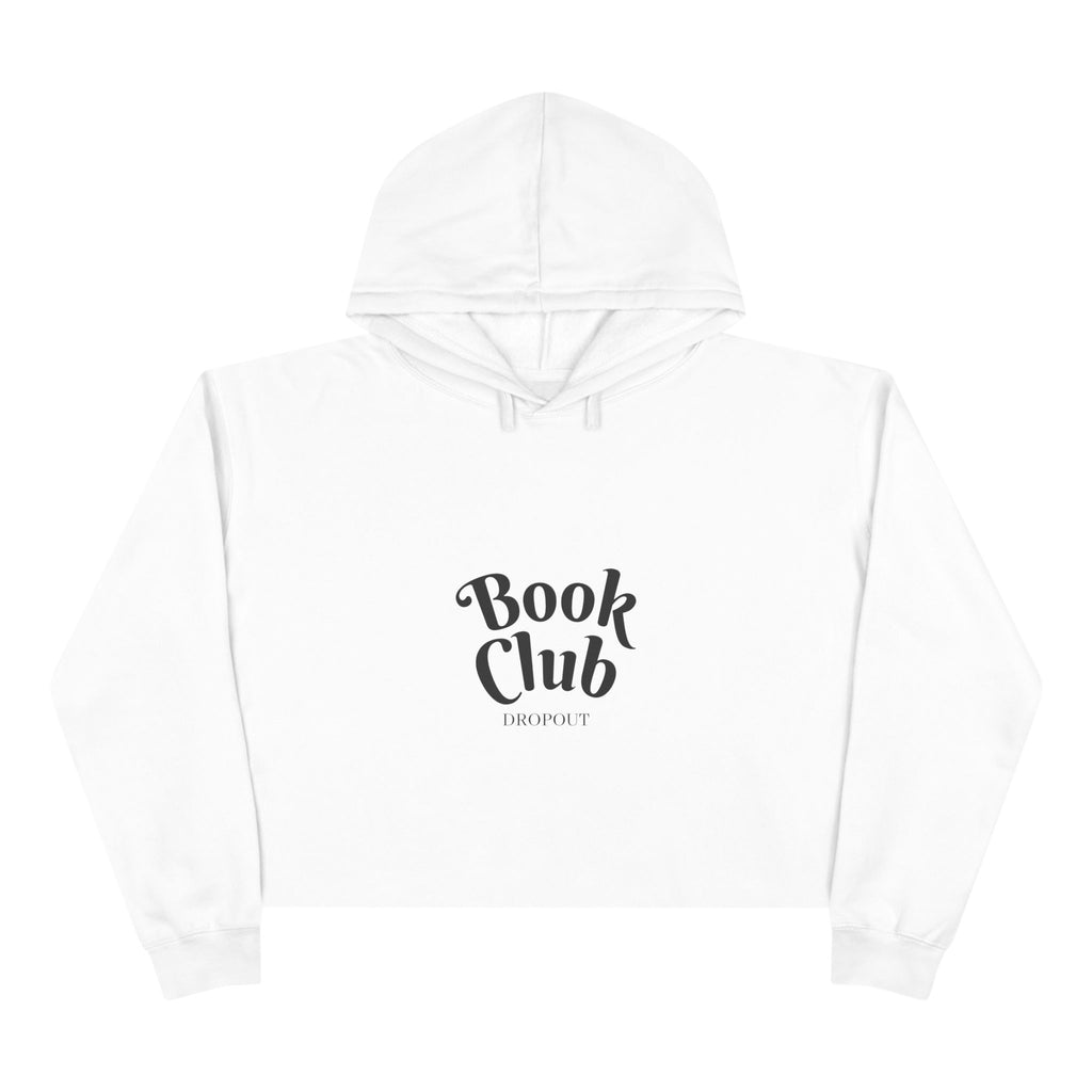 Book Club DropOut Cropped Hoodie