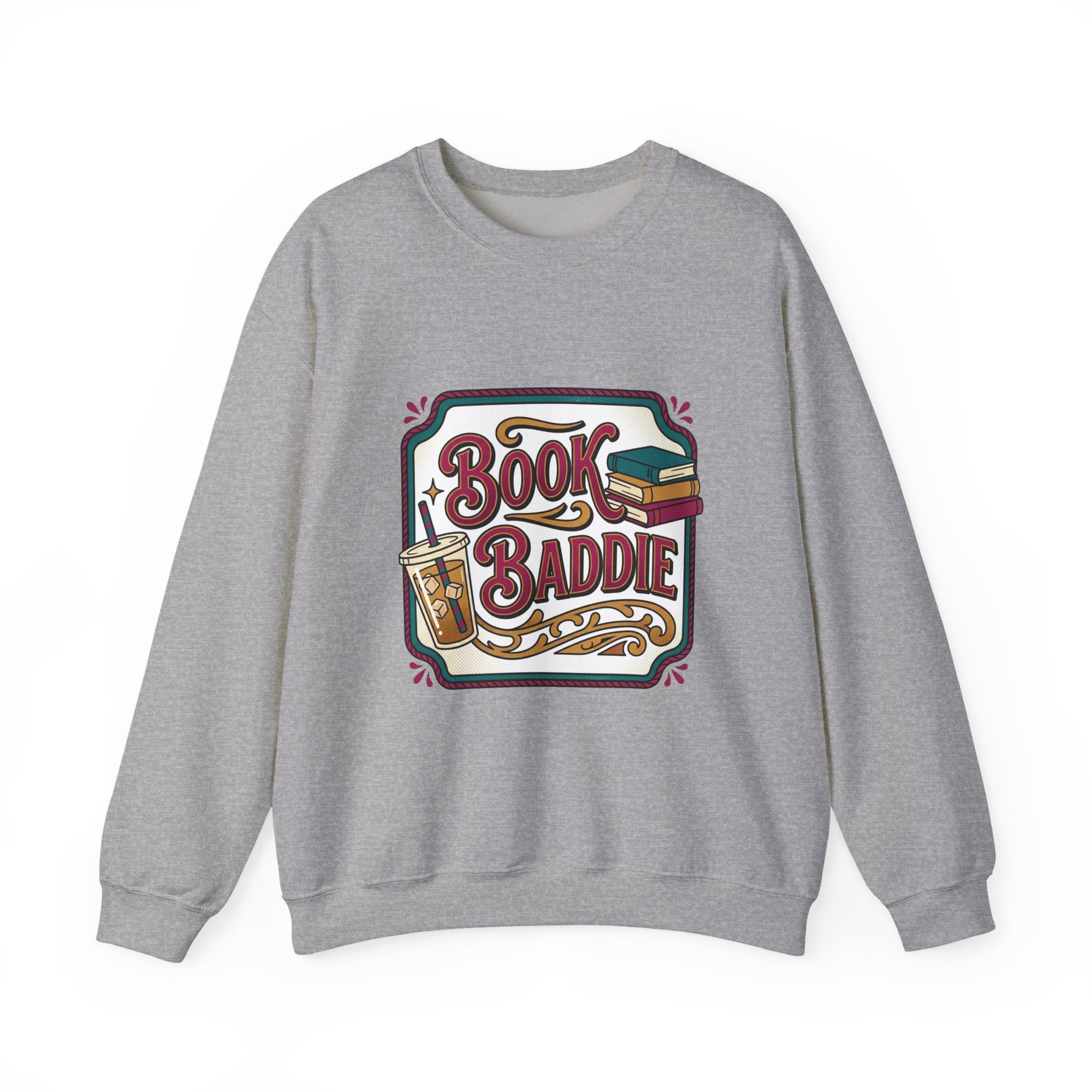 Book Baddie Crewneck Sweatshirt | BookTok, Bookish Summer Aesthetic