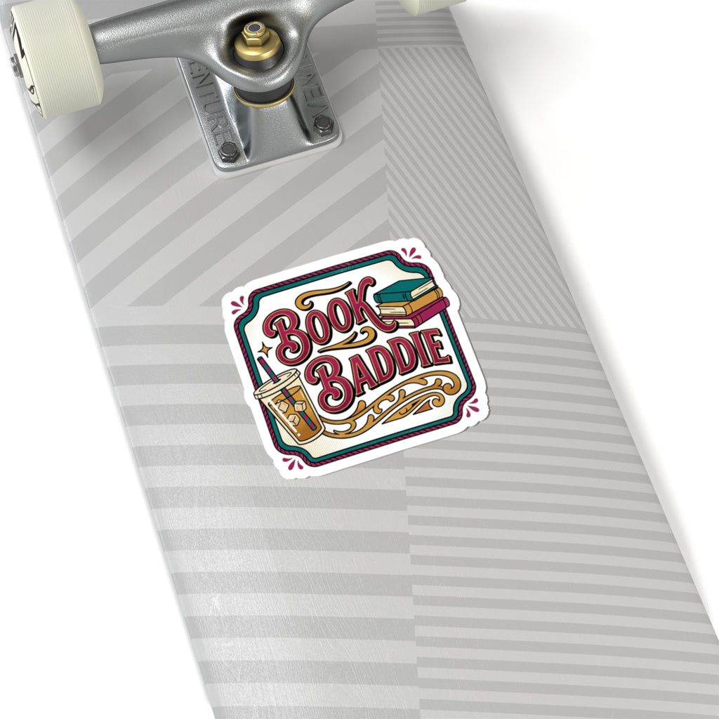 Book Baddie Sticker | BookTok, bookish summer aesthetic