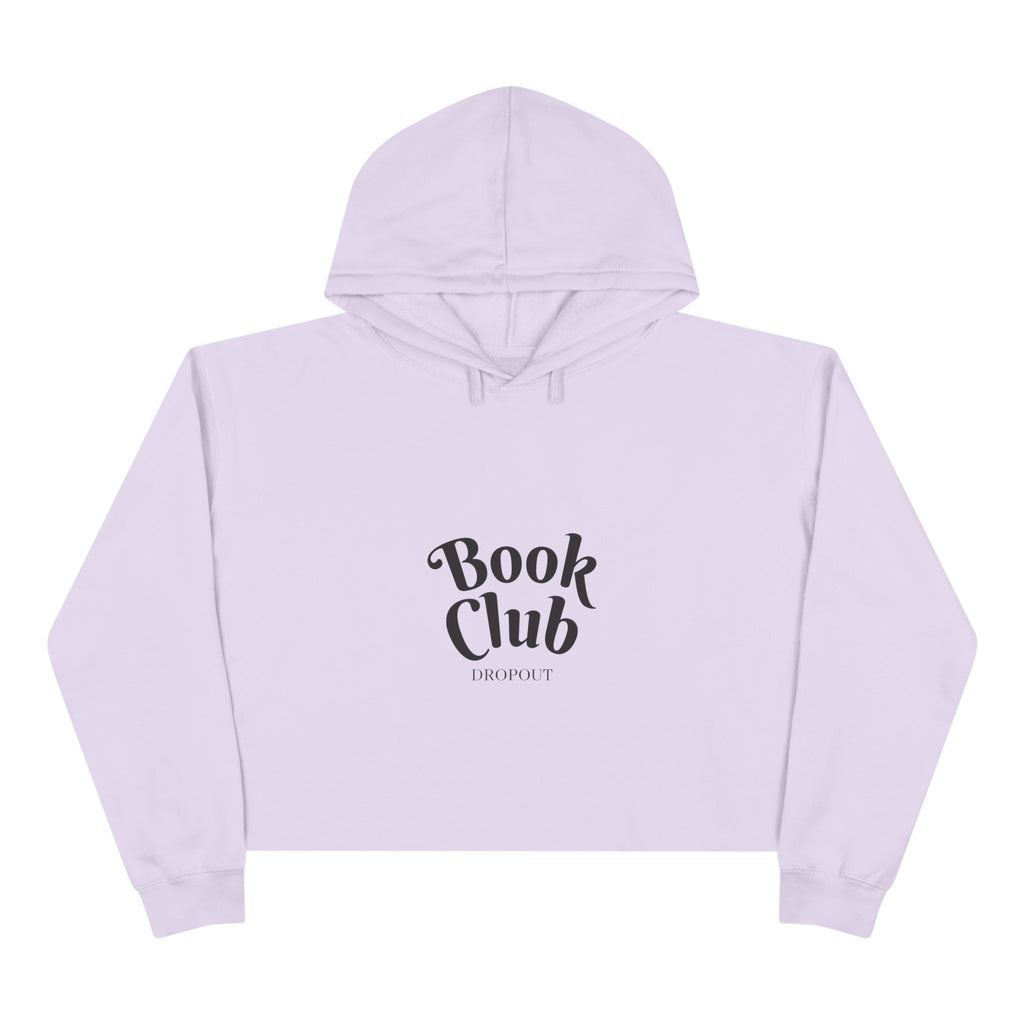 Book Club DropOut Cropped Hoodie