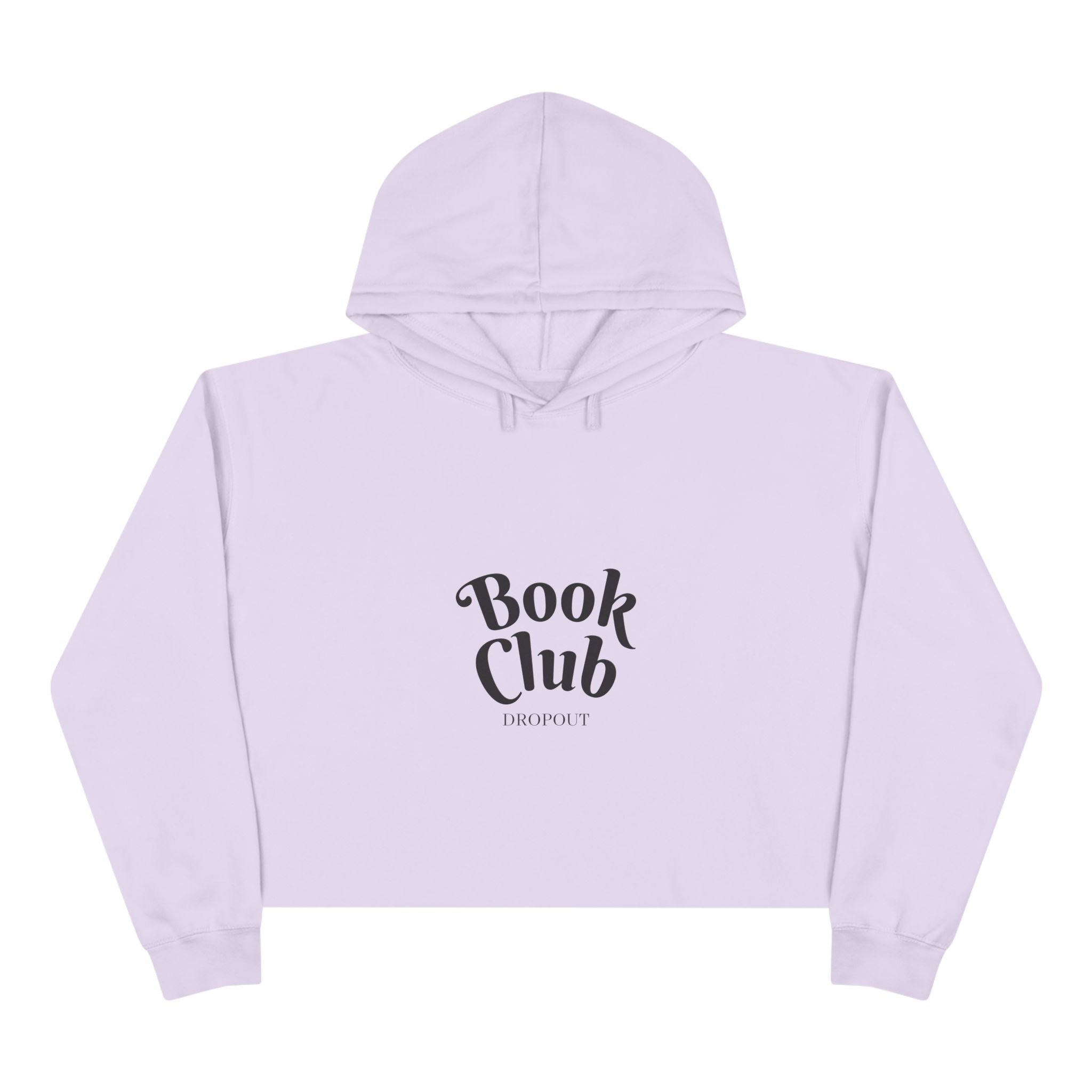 Book Club DropOut Cropped Hoodie
