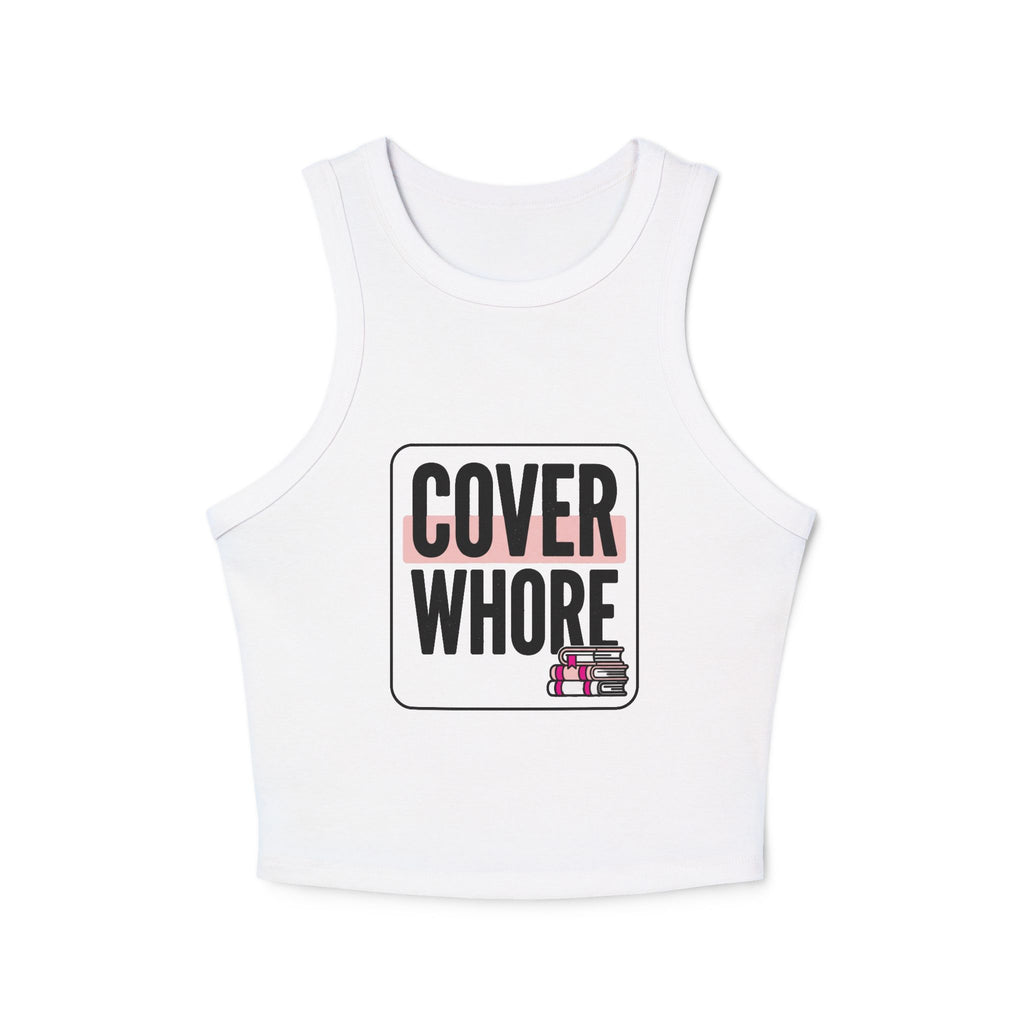Cover Whore graphic tank top