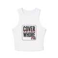 Cover Whore graphic tank top
