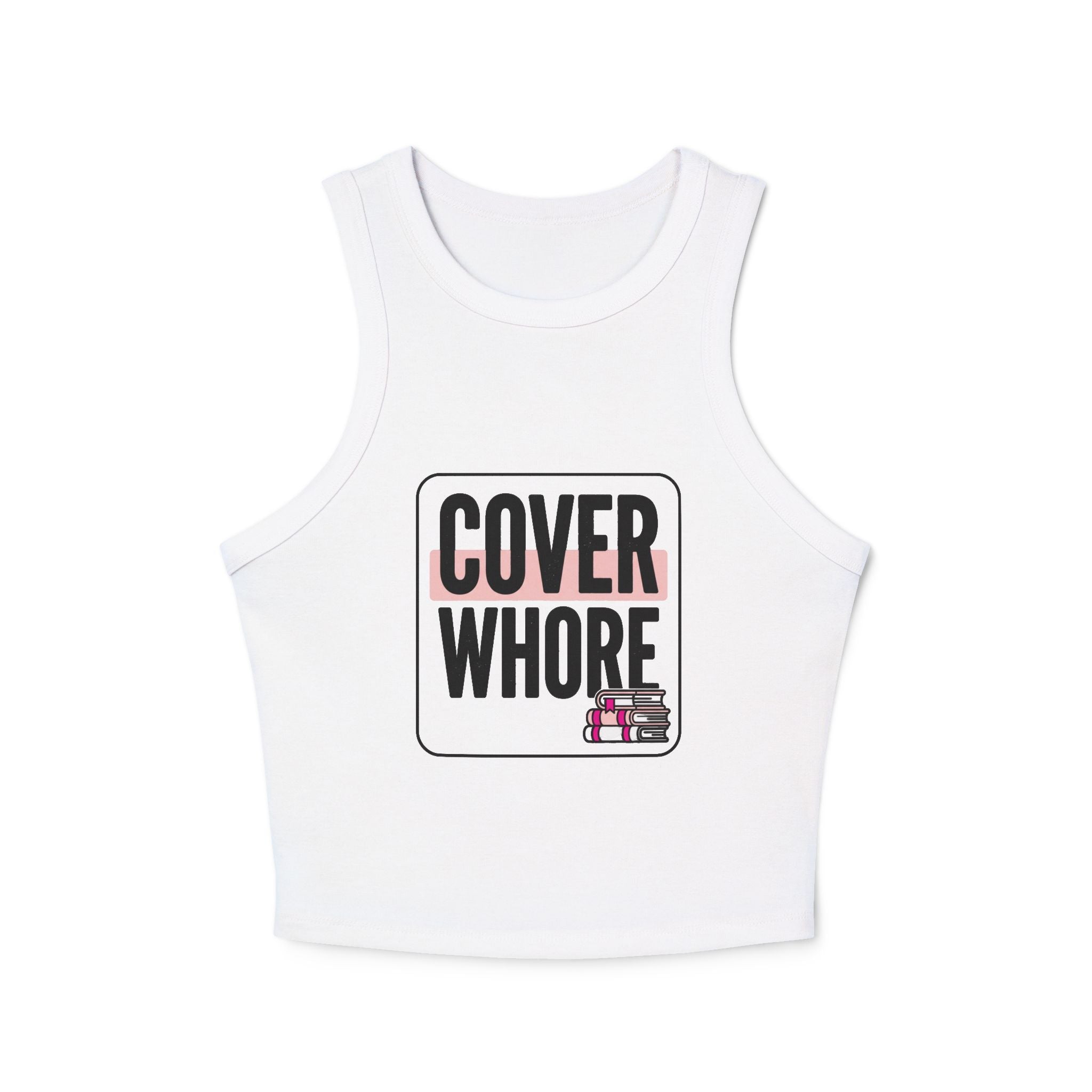 Cover Whore graphic tank top